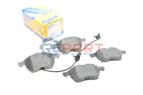 Фото Колодки гальмівні (передні) Audi A6 97-05 (з датчиком) Metelli (22-0181-3) зображення 1