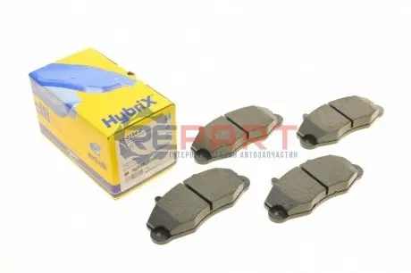 Фото Колодки гальмівні (передні) Ford Transit 85-00/Transit Tourneo 94-00 14" Metelli (2201940) зображення 1