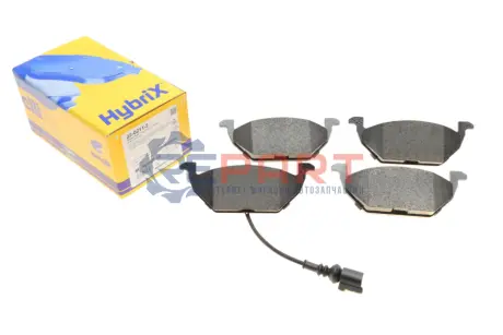 Колодки гальмівні (передні) Audi A3/Skoda Octavia 96-13/Fabia 99-/VW Caddy/Golf 96-15 (+датчик) Metelli 22-0211-2 Купити в Україні