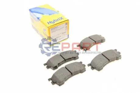 Фото Колодки гальмівні (передні) Mazda 626 IV/V 91-02/MX-6 92-97/Ford USA Probe 93-98 Metelli (2202231) зображення 1