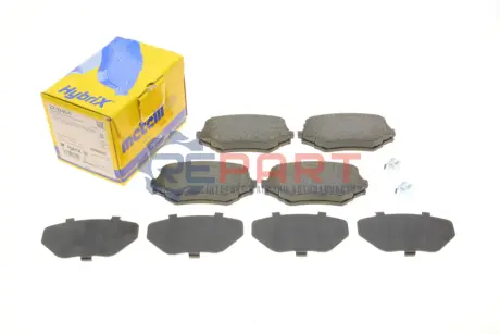 Комплект тормозных колодок (дисковых).) Metelli 22-0249-0 Купить в Украине