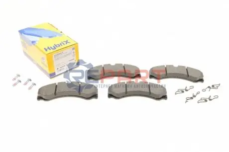 Фото Колодки гальмівні (передні/задні) MB Sprinter 408-416/VW LT 46 96-06 Metelli (2202620) зображення 1