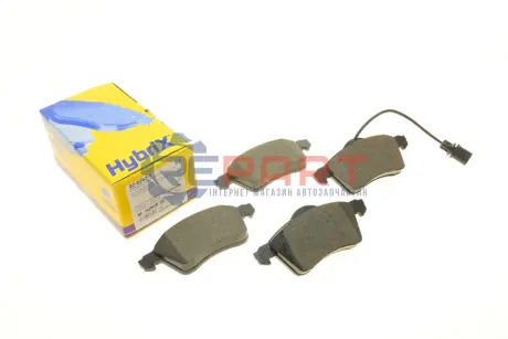 Колодки гальмівні (передні) VW T4 90-03 R15 (+датчик) Metelli 22-0263-1 Купити в Україні