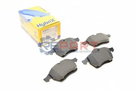 Фото Колодки гальмівні (передні) Ford Galaxy 95-15/Seat Alhambra 96-10/VW Sharan 95-10 Metelli (2202790) зображення 1