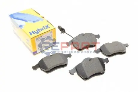 Колодки гальмівні (передні) Ford Galaxy 95-06/Seat Alhambra/VW Sharan 95-10 (+датчик) Metelli 2202791 Купити в Україні