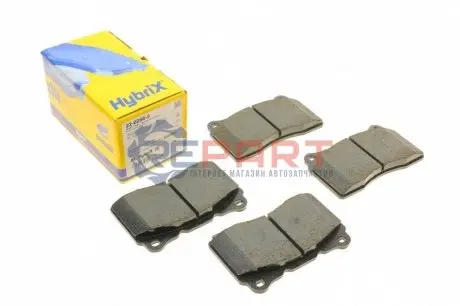 Фото Колодки гальмівні (передні) Opel Insignia 08-17/Astra J/Tesla S/X/VW Golf VII 12-/Renault Megane 17 Metelli (2202885) зображення 1