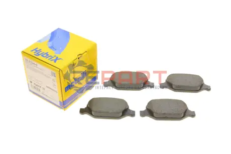 Фото Колодки гальмівні (задні) Fiat 500/Idea/Panda/Punto 99- Metelli (22-0324-0) зображення 1