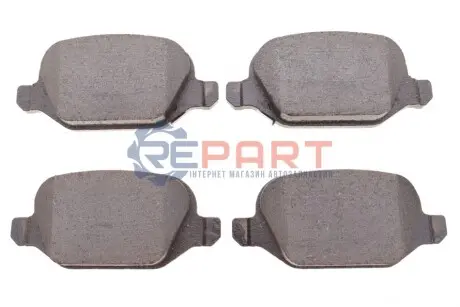 Колодки гальмівні (задні) Fiat Panda 12 Metelli 22-0324-5 Купити в Україні