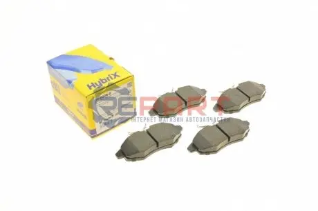 Фото Колодки гальмівні (передні) Citroen C2 03-12/Citroen С3 02- Metelli (2203280) зображення 1