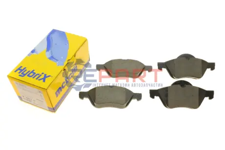Колодки гальмівні (передні) Renault Clio III 06-14/Megane II 02-/Scenic II 03 Metelli 22-0335-1 Купити в Україні