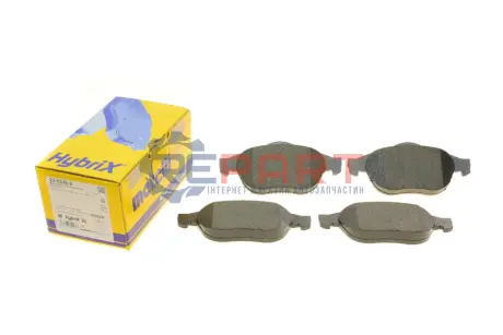 Колодки гальмівні (передні) Renault Megane II 04-09/Scenic II/III/Grand Scenic II/III 03 Metelli 22-0336-2 Купити в Україні