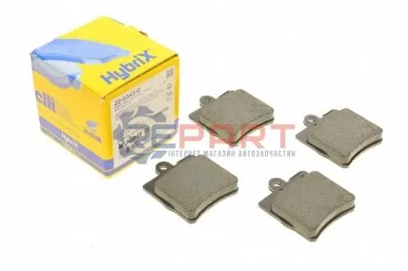 Фото Колодки гальмівні (задні) MB (W202/S202/W203/S203/CL203/C208/C209/S124/W210/R170/R171) 93-11 Metelli (2203430) зображення 1