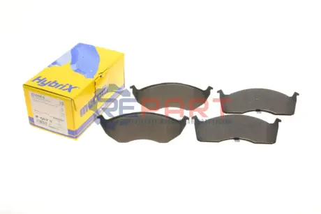 Фото Колодки гальмівні (передні) Chrysler Neon 94-06/Voyager/Grand Voyager III/Dodge Caravan 95-01 Metelli (22-0356-0) зображення 1