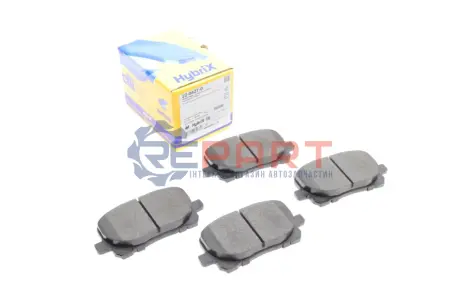 Колодки гальмівні (передні) Toyota Avensis Verso 2.0/2.0D 01-09 Metelli 22-0427-0 Купити в Україні