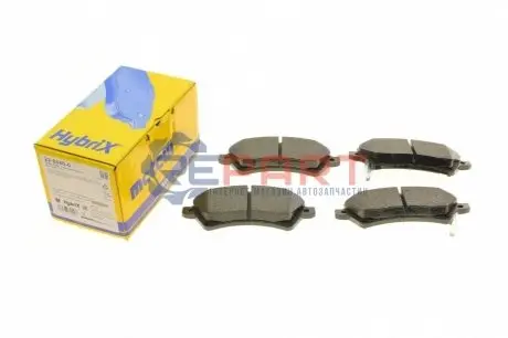 Колодки гальмівні (передні) Toyota Corolla 01-14 Metelli 2204460 Купити в Україні