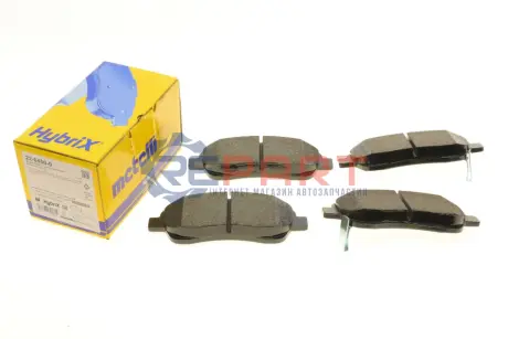 Фото Колодки гальмівні (передні) Toyota Avensis 03-08/Corolla Verso 04-09 Metelli (22-0450-0) зображення 1