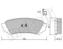 Фото Колодки гальмівні (задні) Toyota Land Cruiser 100 98-07/Lexus LX II 98-08 Metelli (2204530) зображення 8