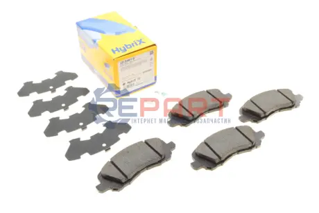 Колодки гальмівні (передні) Citroen C4/Peugeot 4008 12-/Mitsubishi Lancer/Outlander 03-/Jeep Compas Metelli 2204810 Купити в Україні