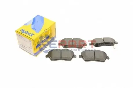 Фото Колодки гальмівні (передні) Opel Agila B 08-14/Suzuki Swift III 05-/Splash 08- Metelli (2204851) зображення 1