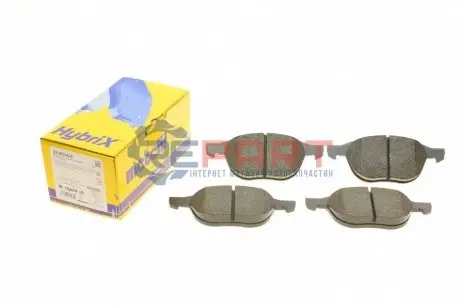 Колодки гальмівні (передні) Ford Connect 13-/C-Max 07-10/Kuga 08-/Focus/Volvo/Mazda 3 04-14/5 05- Metelli 2205340 Купити в Україні