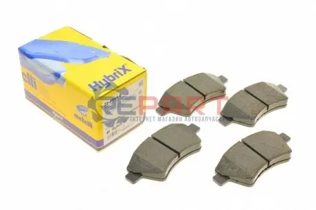 Фото Колодки гальмівні (передні) Renault Kangoo 01-/Megane II 02-/Scenic II/III/Grand Scenic II 03- Metelli (2205440) зображення 1