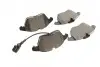 Фото Колодки гальмівні (передні) Audi A3/Skoda Octavia/Fabia/SuperB/VW Caddy/Golf 03- (+датчик) Metelli (2205480) зображення 10