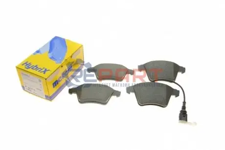 Фото Колодки гальмівні (передні) VW T5 03-(з датчиком) Metelli (2205521) зображення 1