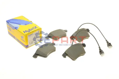 Фото Колодки гальмівні (передні) VW Touareg 02-10 (+датчики) Metelli (2205522) зображення 1