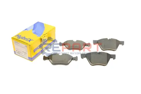 Фото Колодки гальмівні (передні) BMW 1 (E81/E87) 04-12/3 (E90-E93) 05-13/X1 (E84) 11-15 Metelli (2205575) зображення 1