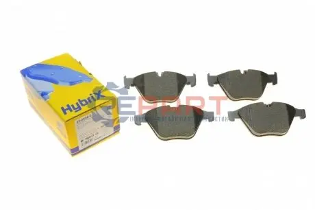 Колодки гальмівні (передні) BMW 3 (E90) 07-13/5 (E60/E61)/6 (E63/E64) 03-10/7 (E65/E66/E67) 01-08 Metelli 2205580 Купити в Україні