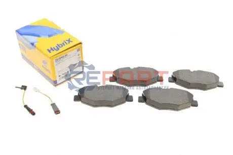 Колодки гальмівні (передні) MB E-class (W211/S211) 02-09 (+датчики) Metelli 2205620K Купити в Україні