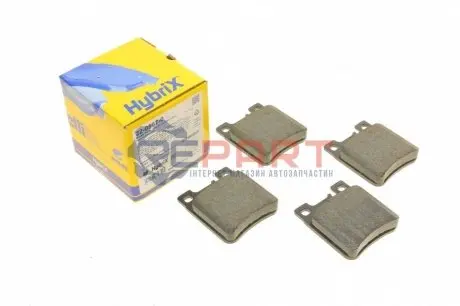 Фото Колодки гальмівні (задні) MB C-class (W202/W203)/E-class (W124/W210)/S-class (W140/W220) 91-07/SLK Metelli (2205670) зображення 1