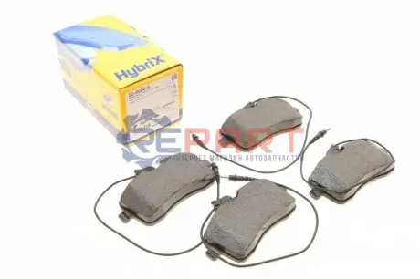 Колодки гальмівні (передні) Peugeot 407 04- (+датчики) Metelli 2206000 Купити в Україні