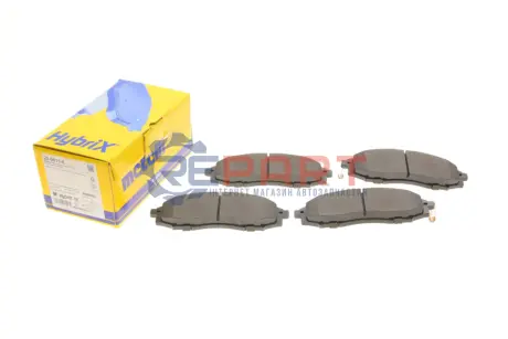 Фото Колодки гальмівні (передні) Nissan Navara/Pick Up 2.4i/2.5 TD 98- (Akebono) Metelli (2206110) зображення 1