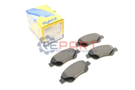 Фото Колодки гальмівні (передні) Citroen С1/Peugeot 107 05-/108 14-/Toyota Aygo 05- Metelli (2206370) зображення 1