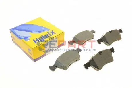 Фото Колодки гальмівні (передні) MB E-class (W211)/M-class (W164)/R-class (W251) 03-14/G-class (W463) 04 Metelli (2206700) зображення 1