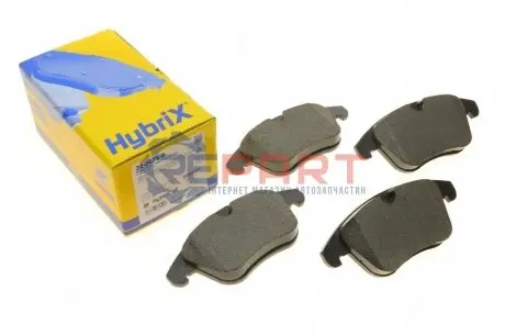 Фото Колодки гальмівні (передні) Ford Mondeo/Galaxy/S-Max/Volvo XC70/V70/S80 07-16 Metelli (2206750) зображення 1