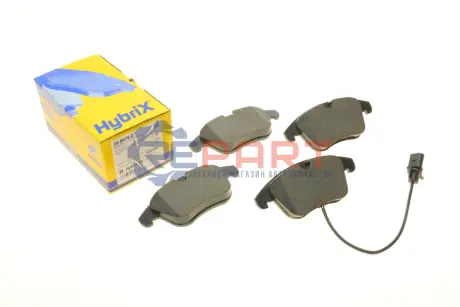 Фото 1 — Колодки гальмівні (передні) Audi A4 07-18/Audi A5 07-/Audi Q5 12-17 (+датчик) Metelli (2206752) Фото Колодки гальмівні (передні) Audi A4 07-18/Audi A5 07-/Audi Q5 12-17 (+датчик) Metelli (2206752) зображення 1