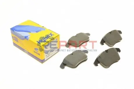 Колодки гальмівні (передні) Citroen C5 08-/Peugeot 407 04-/508 10-18 Metelli 2206755 Купити в Україні