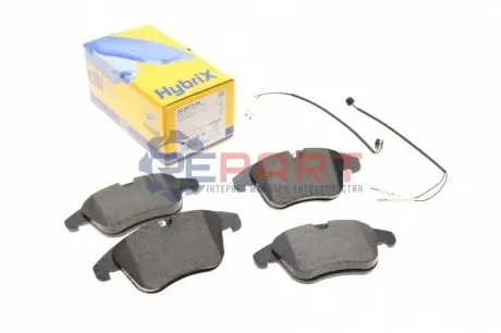 Фото 1 — Колодки гальмівні (передні) Citroen C5/Peugeot 508 08- (з датчиками) Metelli (2206755K) Фото Колодки гальмівні (передні) Citroen C5/Peugeot 508 08- (з датчиками) Metelli (2206755K) зображення 1