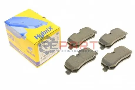 Колодки гальмівні (задні) Land Rover Discovery III/IV 04-18/Range Rover 02-13 Metelli 2206940 Купити в Україні