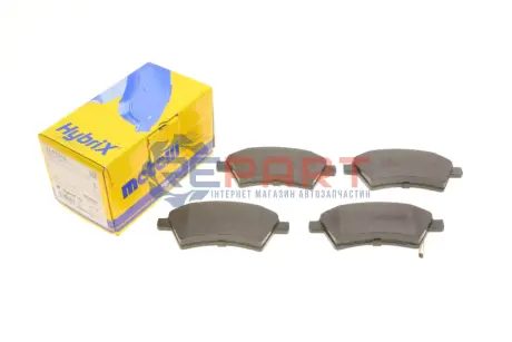 Колодки гальмівні (передні) Fiat Sedici 06-14/Suzuki SX4 06 Metelli 2207020 Купити в Україні