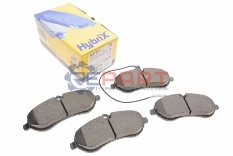 Фото 1 — Колодки гальмівні (передні) Citroen Jumpy/Fiat Scudo/Peugeot Expert 07- (+датчик) Metelli (2207070) Фото Колодки гальмівні (передні) Citroen Jumpy/Fiat Scudo/Peugeot Expert 07- (+датчик) Metelli (2207070) зображення 1