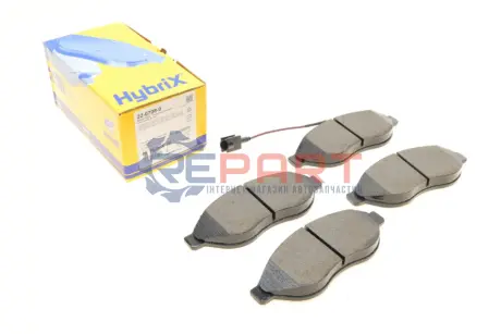 Колодки гальмівні (передні) Citroen Jumper/Fiat Ducato/Peugeot Boxer 06 Metelli 2207080 Купити в Україні