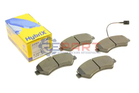 Фото Колодки гальмівні (передні) Citroen Jumper/Fiat Ducato/Peugeot Boxer 06- R16 (+датчик) Metelli (2207090) зображення 1