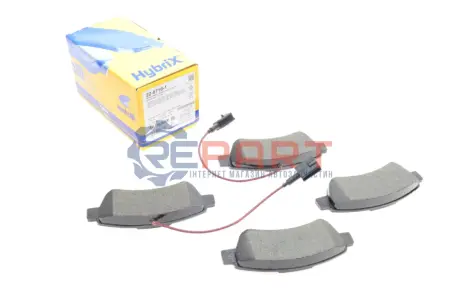 Фото Колодки гальмівні (задні) Citroen Jumper/Fiat Ducato/Peugeot Boxer 06- (+датчики) Metelli (2207101) зображення 1