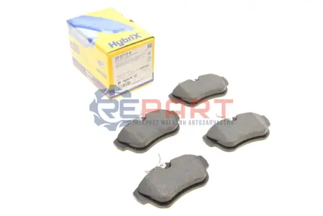 Фото Колодки гальмівні (задні) Citroen Jumpy/Fiat Scudo/Peugeot Expert 07- Metelli (2207120) зображення 1