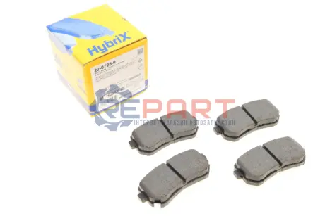 Фото Колодки гальмівні (задні) Hyundai Accent/i30 05-12/Kia Cee'd/Rio/Sportage 04- Metelli (2207250) зображення 1