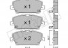 Тормозные колодки, дисковый тормоз.) - Metelli 2207280 (45022SMGE51, 45022SMGE01, 45022SMGE50)