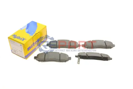 Фото Колодки гальмівні (передні) Nissan Partfinder/NP300 Navara 05- Metelli (2207430) зображення 1